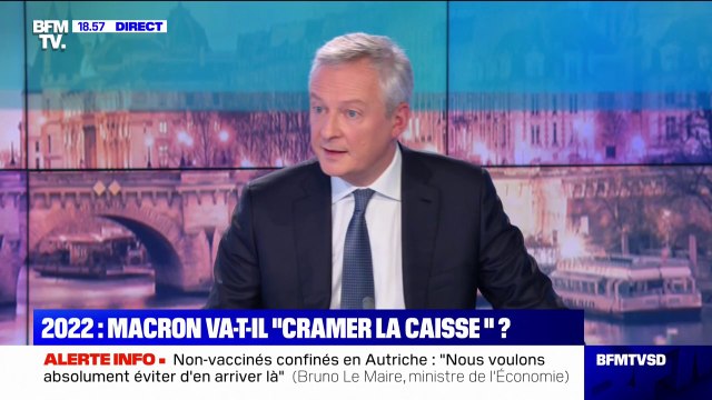 Bruno Le Maire: Il faut contrôler les flux migratoires avec plus d'efficacité