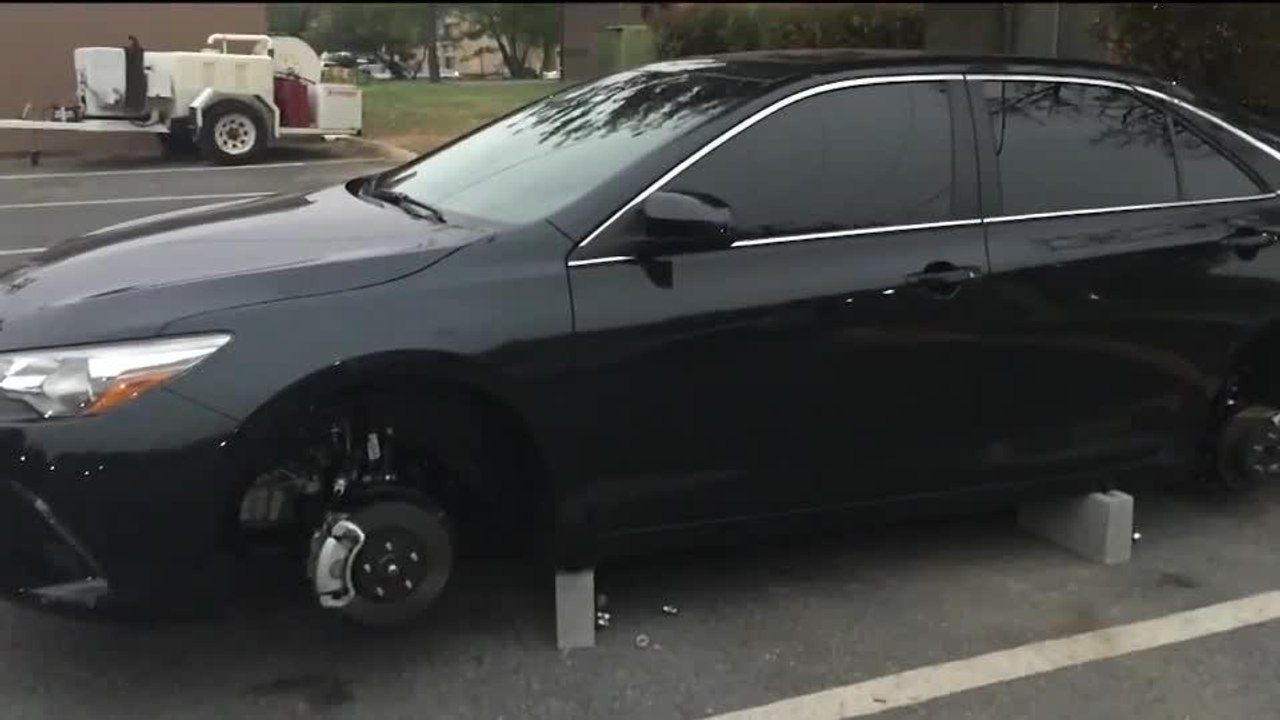 Robo de llantas en Silver Spring