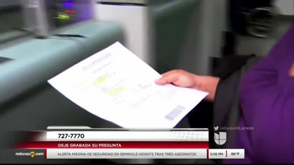 Noticias Laredo 5pm 102317 - Clip Pregunta Migratoria
