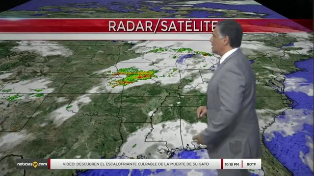 Pronóstico del Tiempo 10pm 082117