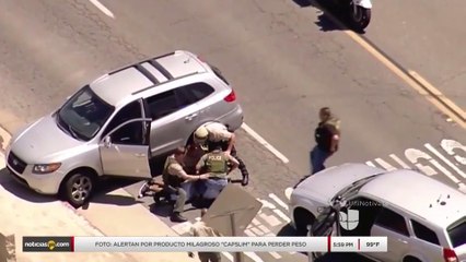 Video: Arrestan a hombre que trató de raptar a menor