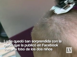 Niños de cinco años se rapan para jugarle una broma a su profesora