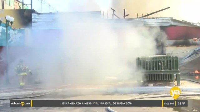 Noticias YA Tijuana 5pm 102417 - Incendio en Revolución e hidrantes defectuosos