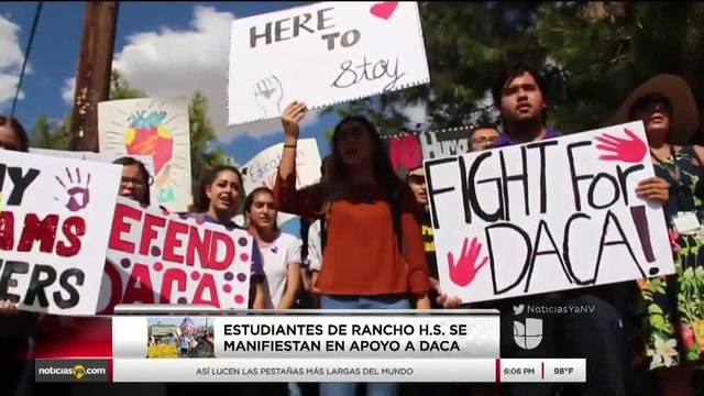 Noticias Nevada 6pm 091317 - DACA RANCHO PROTEST