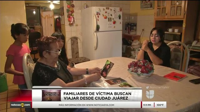 Noticias Nevada 11pm 100417 - FAMILIA EL PASO ERICK SILVA