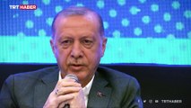 Cumhurbaşkanı Erdoğan Çanakkale Türküsü'ne eşlik etti