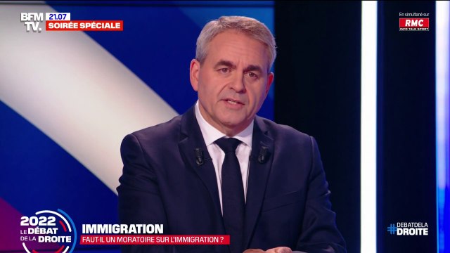 Xavier Bertrand: Je souhaite réduire de moitié l'immigration des étudiants qui viennent en France