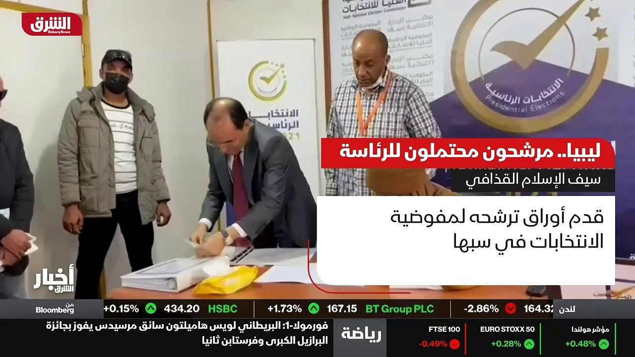 ...جنوبى ليبيا حذر سيف الاسلام القذافي الى ...