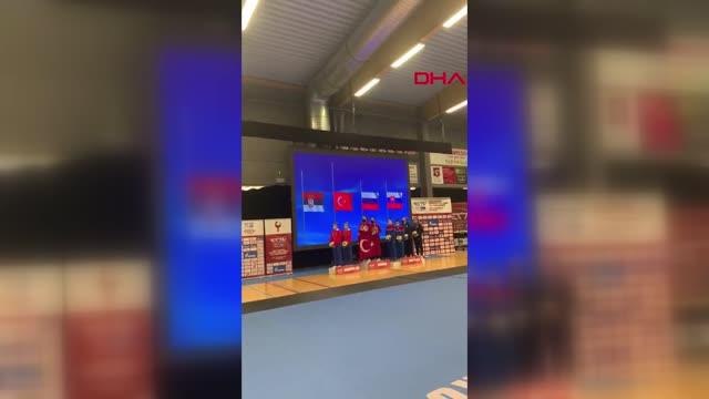 SPOR Avrupa 21 Yaş Altı Masa Tenisi Şampiyonası'nda millilerden altın madalya