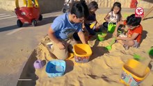 يلا نلعب بالرمل - جاد وإياد مقداد  طيور الجنة