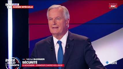 "Ce n'est pas très digne": Michel Barnier dénonce la "provocation" d'Éric Zemmour après sa venue au Bataclan