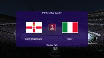 Northern Ireland vs Italy || World Cup Qualifiers - 15th November 2021 || PES 2021