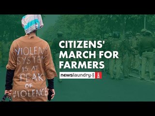 Citizens march in support of farmers
