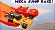 Pixar Cars 3 Lightning McQueen in Funny Funlings Race Competition Mega Jump Race versus Hot Wheels Cars in this Toy Cars Race Full Episode English Video for Kids from Kid Friendly Family Channel Toy Trains 4U