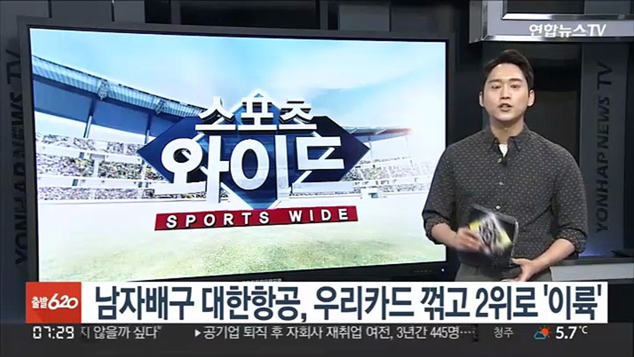 남자배구 대한항공, 우리카드 꺾고 2위로 '이륙'