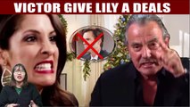 Y&R Spoilers 2021 Victor orders Lily to become CEO of Chance Comm if she breaks up with Billy