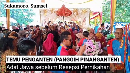 Temu Pengantin Adat Jawa
