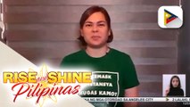 Mayor Sara Duterte, naglabas na ng pahayag hinggil sa pagtakbo bilang bise presidente sa ilalim ng Lakas-CMD