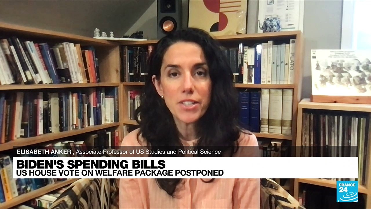 Biden's spending bills : US House vote on welfare package postponed