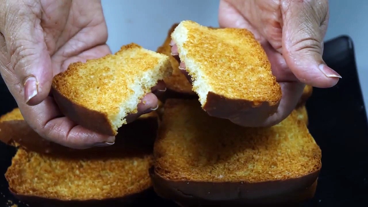 Crunchy n Crispy Milk Rusk | Homemade Rusk Toast Recipe | Tea Time | Big Recipe House