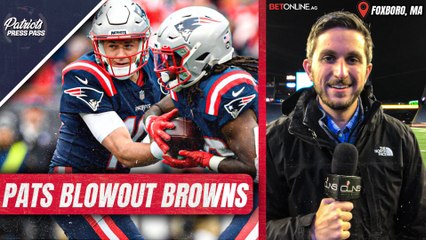 Patriots Dominate Browns & Win 4th Straight Game