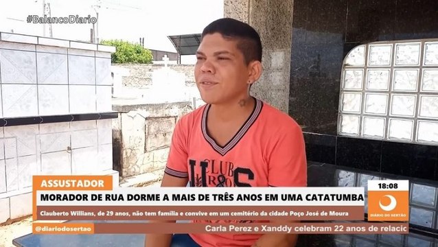 Homem que mora em cemitério no Sertão da PB, pode ganhar casa através do Razões para Acreditar