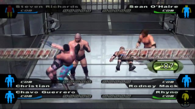 Here Comes the Pain Stevie Richards vs Sean O'Haire vs Chavo vs Christian vs Rodney Mack vs Rhyno