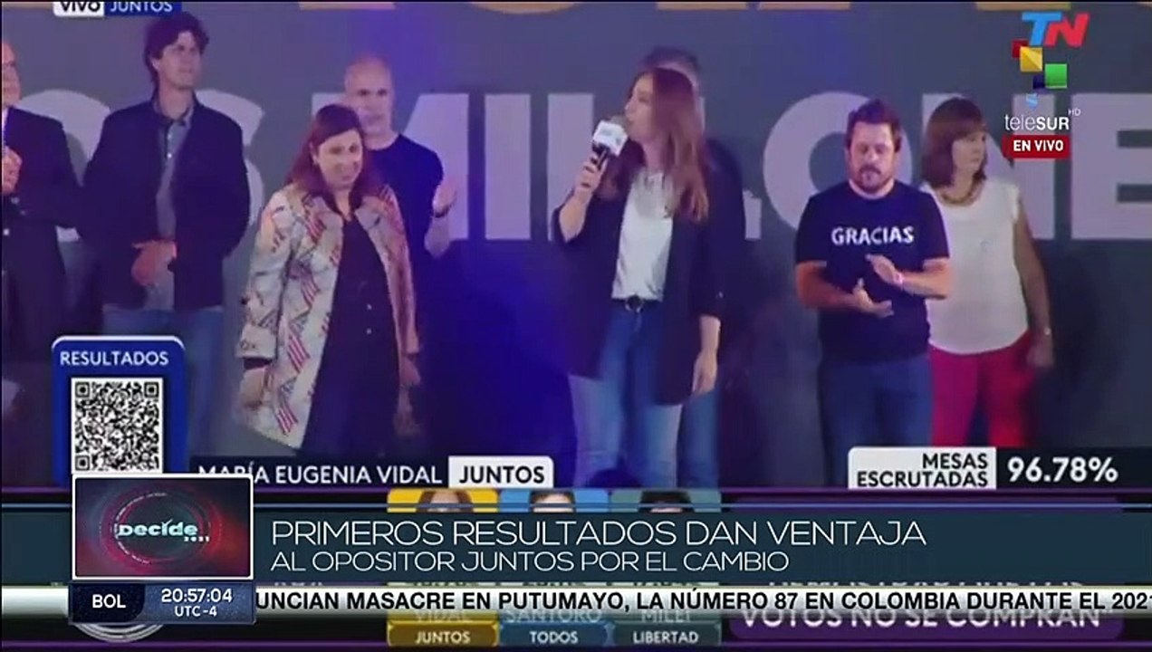 María Eugenia Vidal: Todos somos un equipo que comparte los mismos valores y convicciones
