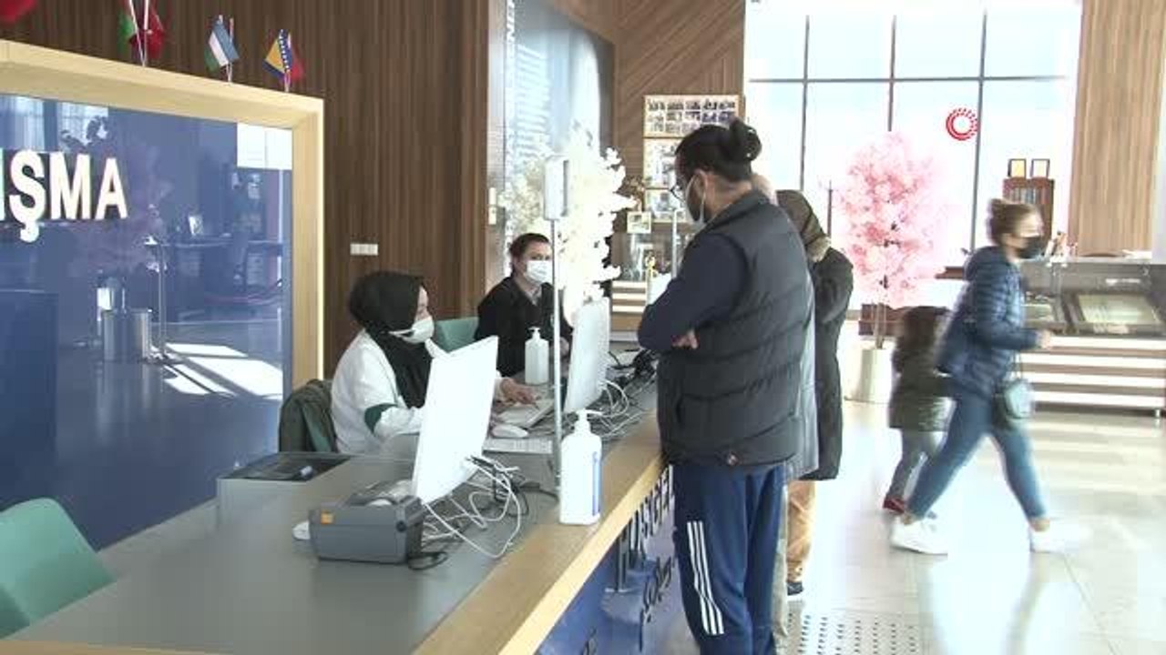 Murat Dilmener Acil Durum Hastanesi'nde 38 bini yabancı, 600 bini aşkın vatandaşa hizmet verildi