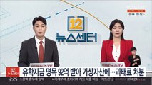 유학자금 명목 92억 받아 가상자산에…과태료 처분