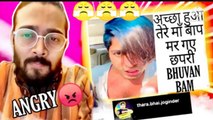 Bhuvan bam angry reply Thara bhai joginder / Bhuvan bam vs Thara bhai joginder / 2021 roast video