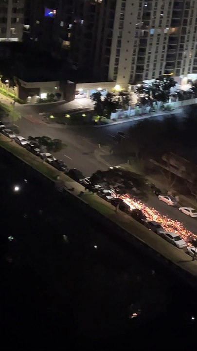 Reckless Driver Leaves a Trail and Destruction