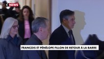 Justice : François et Pénélope Fillon de retour à la barre