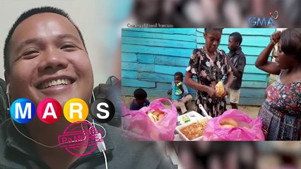 Mars Pa More: OFW sa Africa, namimigay ng libreng Pinoy food at tsinelas sa mga African! | Man of the Hour