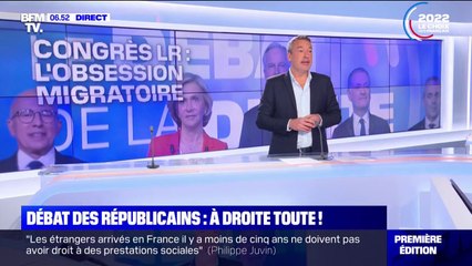 ÉDITO - Débat LR: "Les candidats n'ont que l'immigration à la bouche"