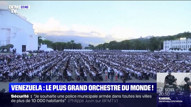 Au Venezuela, 12.000 musiciens réunis pour battre le record du plus grand orchestre au monde