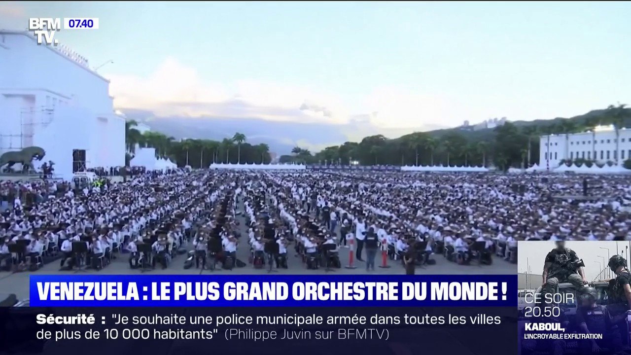 Au Venezuela, 12.000 musiciens réunis pour battre le record du plus grand orchestre au monde