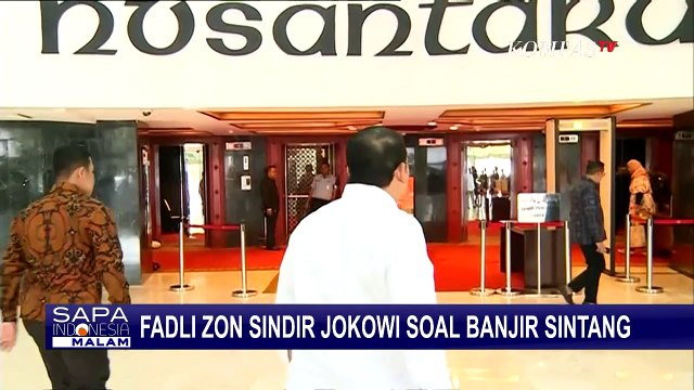 Sindir Jokowi di Twitter Soal Banjir Sintang, Fadli Zon Ditegur Partai Gerindra