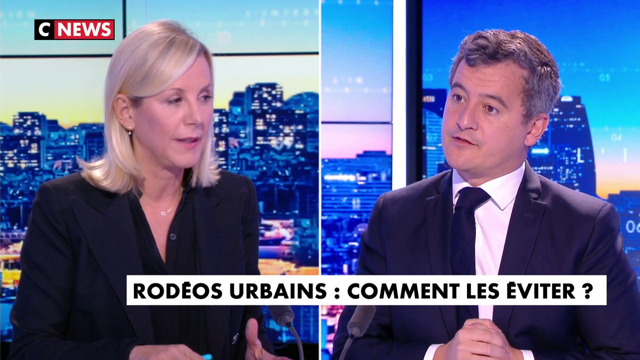 Gérald Darmanin : «Les policiers doivent faire cesser les rodéos urbains».