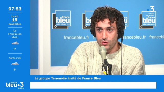 Le groupe Terrenoire invité du 6-9 France Bleu Saint-Etienne Loire