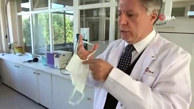 2 saatten fazla kullanılan maskeleri laboratuvarda inceledi gördüklerine inanamadı