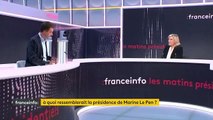 Présidentielle -  Marine Le Pen souhaite réinstaurer un septennat et un mandat non-renouvelable - VIDEO