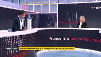 Présidentielle -  Marine Le Pen souhaite réinstaurer un septennat et un mandat non-renouvelable - VIDEO