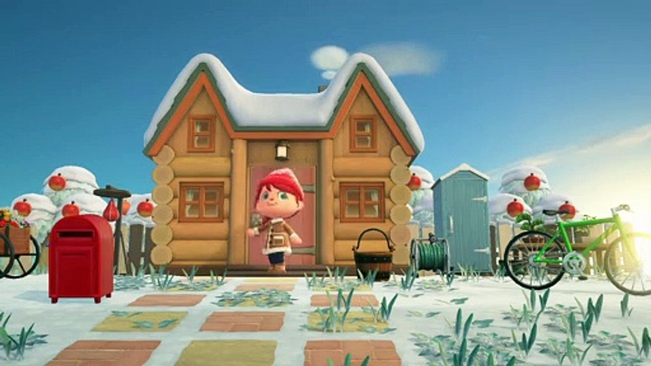 Animal Crossing : New Horizons - Pub Japon Hiver 2021 #1