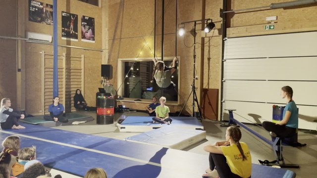 Inauguration de l'école de cirque - spectacle