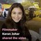 Karan Johar Plays Rapid Fire With Alia Bhatt, Shares Video