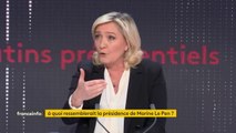 Présidentielle : Marine Le Pen veut un gouvernement d'union nationale, 