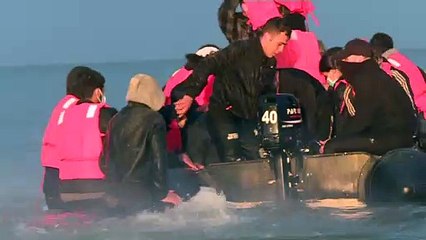 Рекордный поток мигрантов через Ла-Манш