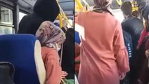 Yanlış otobüse binen kadın çılgına döndü! Şoföre sıraladığı küfürler ağızları açık bıraktı