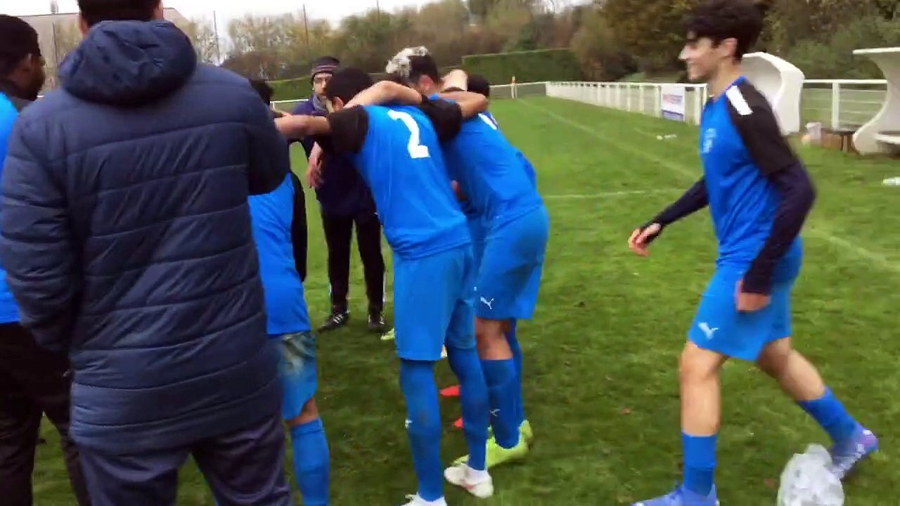 U16 R1 VICTOIRE 5-2 à NEUVILLE EN FERRAIN